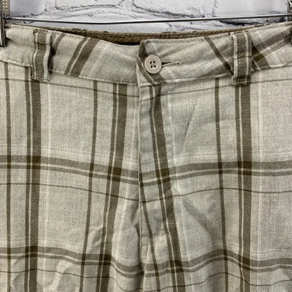 Oneill Board Shorts Mens Sz 36 Beige Plaid Casual - Picture 3 of 11